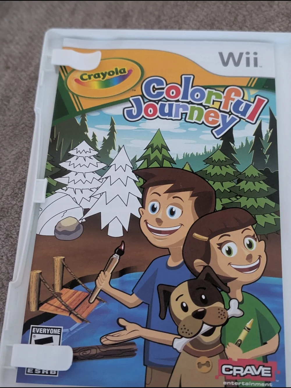 Crayola Colorful Journey Wii Game Complete With Manual E For Everyone Great